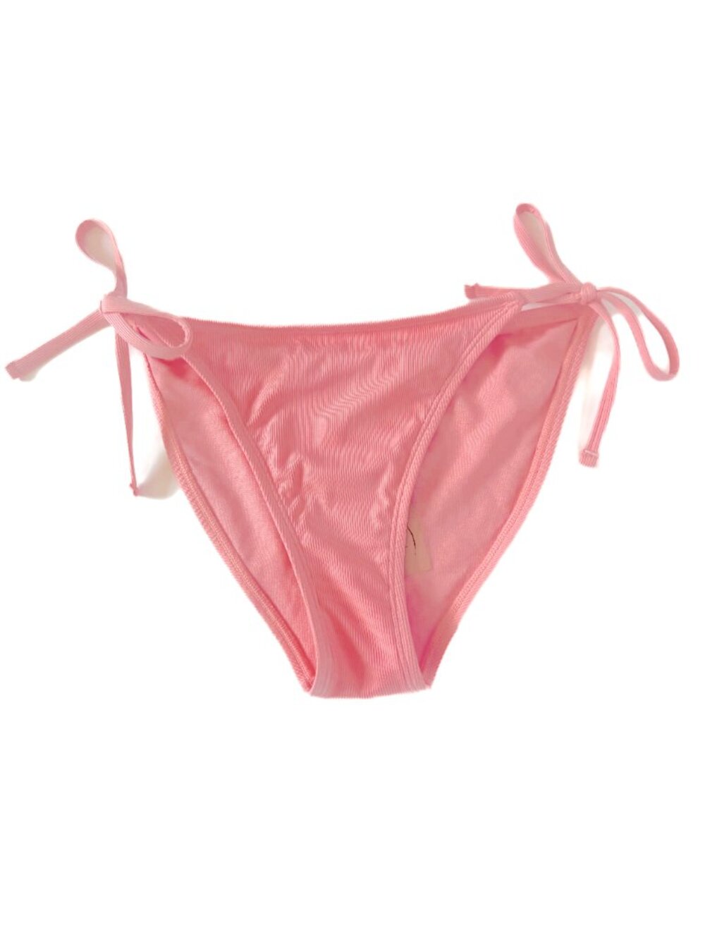 NWT Shade & Shore Low Rise High Leg Medium Coverage Ribbed Bikini Bottom Small